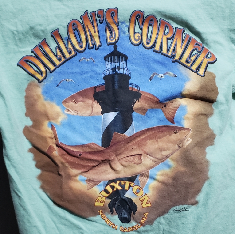 Buxton: Dillon's corner fishing tee